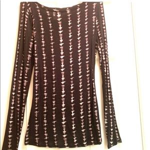 BCBG MAXAZRIA TOP SIZE LARGE